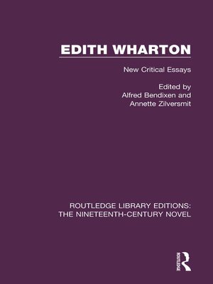 cover image of Edith Wharton
